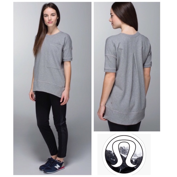 lululemon athletica Tops - LULULEMON | Mudra SS Sweatshirt
